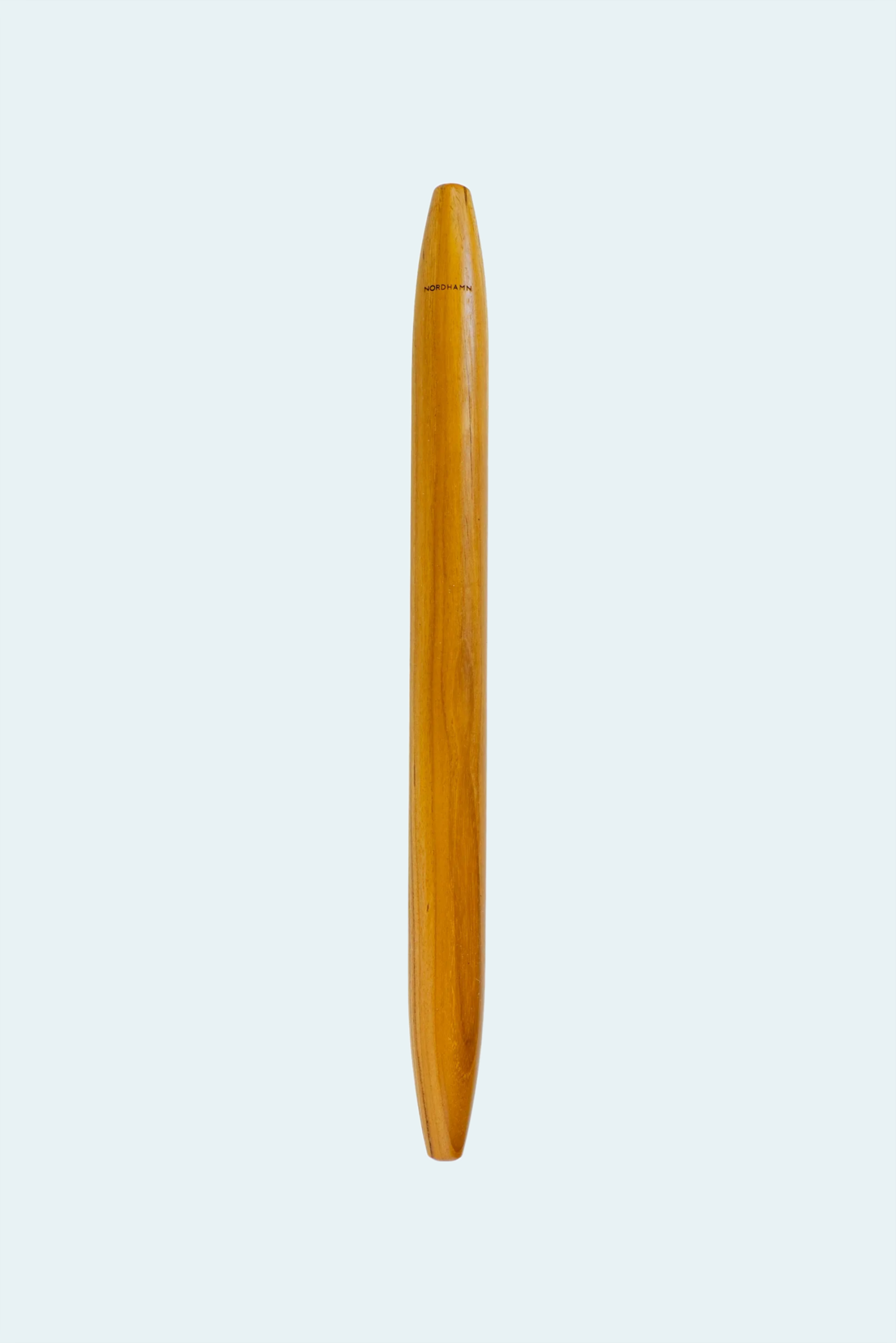Pizzakavel, 50 cm, i teak mot ljus bakgrund